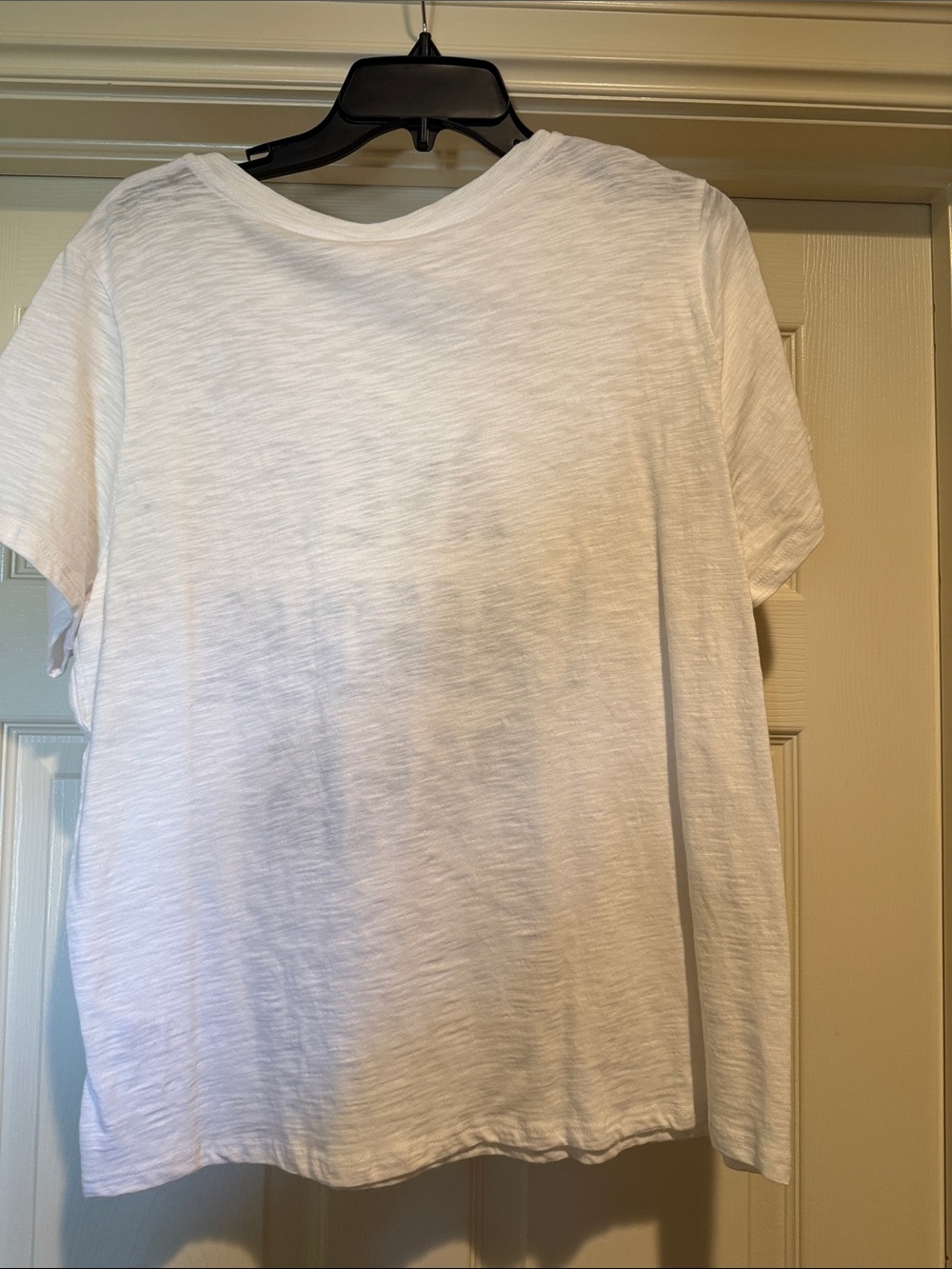 cinq a sept White Tee with Floral Text Graphic - Picture 3 of 3